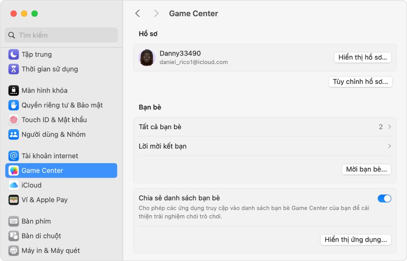 game center 